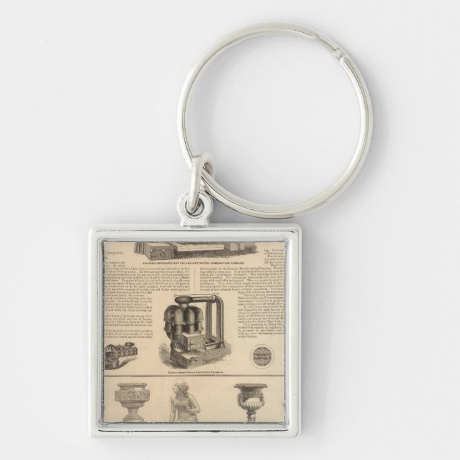 Llavero Simounds Manufacturing Company Stewart (Frente)