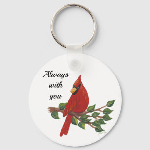 Llavero simpatía Siempre contigo Cardenal