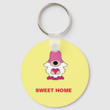SIMPLE AMARILLO GENOMA SWEET HOME MAGNET