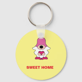 LLAVERO SIMPLE AMARILLO GENOMA SWEET HOME MAGNET