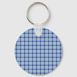 Llavero Simple estilo rústico azul Chake 