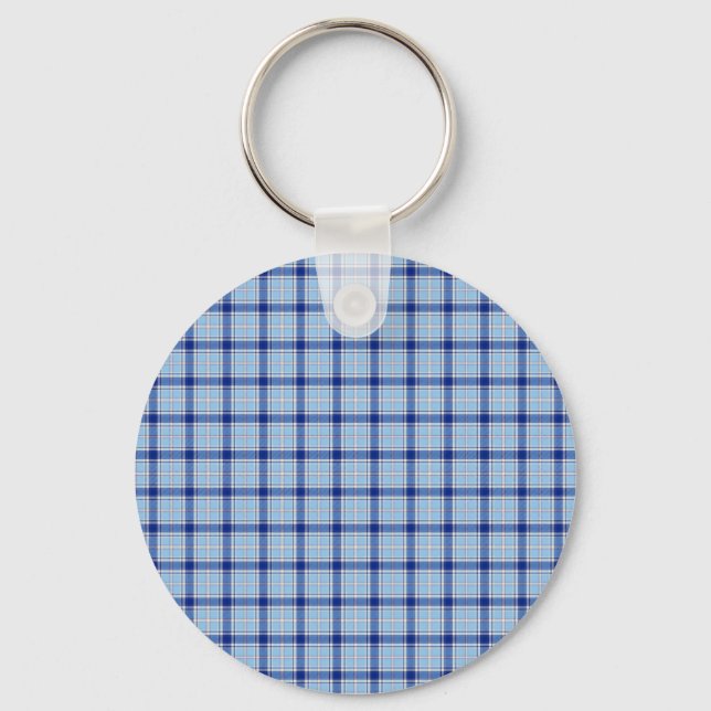 Llavero Simple estilo rústico azul Chake  (Anverso)