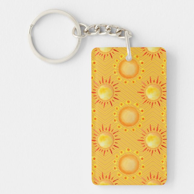 Llavero Simple Flower Drawings (Frente)