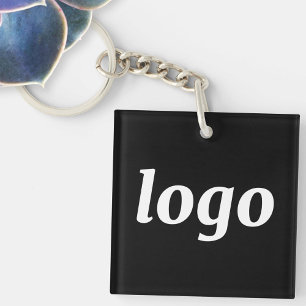 Llavero Simple Logotipo de Marca Promocional Empresarial