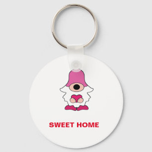 LLAVERO SIMPLE MAGNET DE CASA DE GENOMA BLANCA