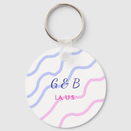 Llavero SIMPLE MINIMAL agregar el nombre de la pareja nomb