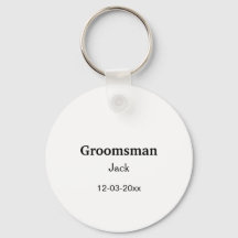 SIMPLE MINIMAL añada tu nombre personalizado groom