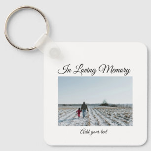Llavero simple y colorida simpatía por la memoria de amor