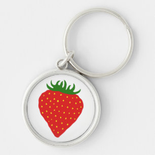 Llavero Simplemente cadena de claves personalizado Strawbe