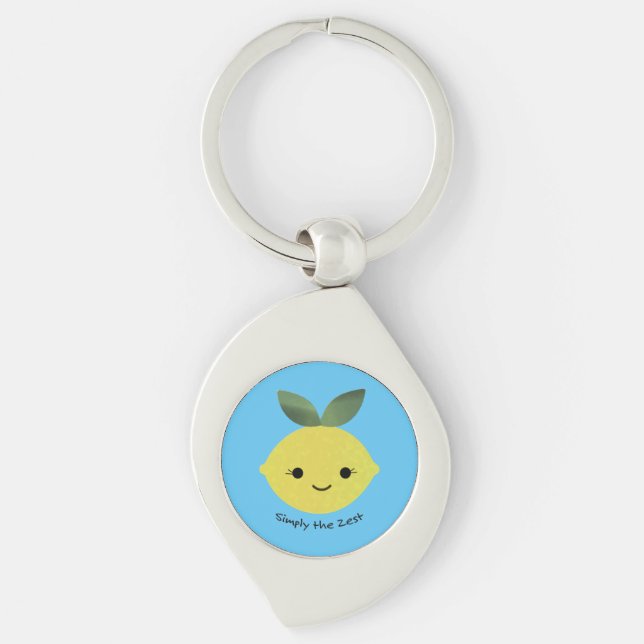 Llavero Simplemente el limón más lindo de Kawaii (Anverso)