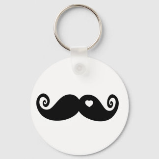 Llavero Simplemente me encanta Mustache