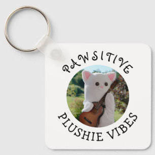 Llavero Simples Vibraciones Elegantes y Positivas de Peluc