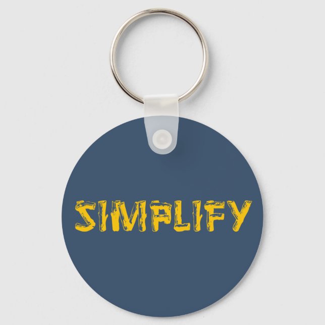 Llavero Simplificar (Anverso)