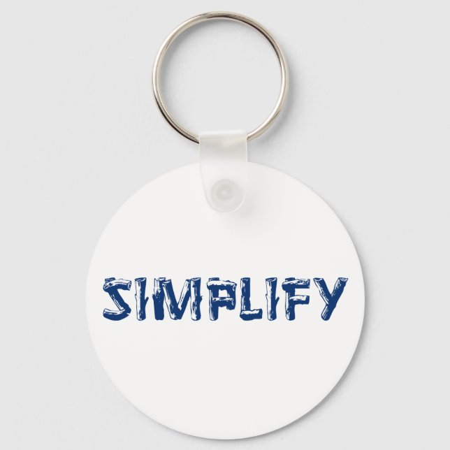 Llavero Simplificar (Anverso)