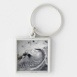 Llavero Simulación de la nube de un solo día 3