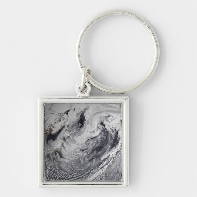 Llavero Simulación en nube de un solo día (Frente)