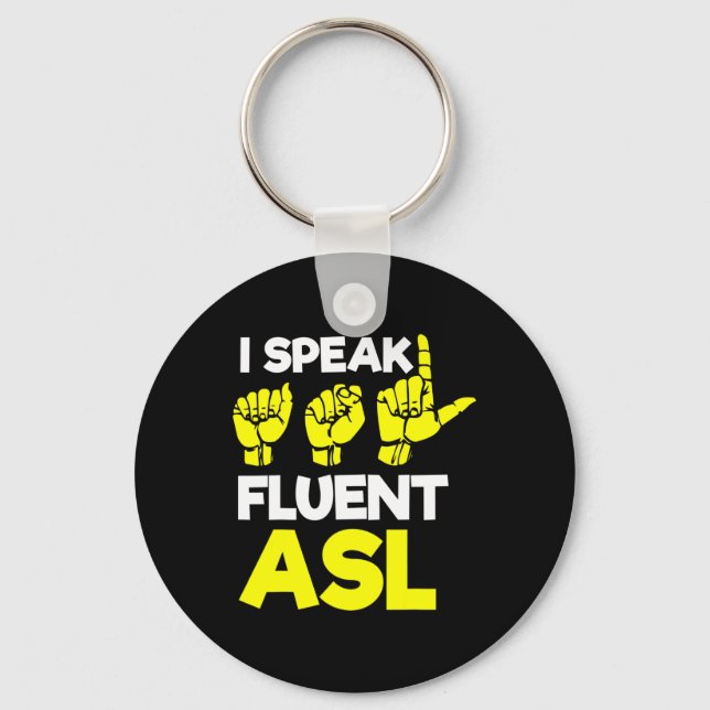 Llavero Sin Audiencia - Sordo - Incapaz De Oír - Sordo Awa (Anverso)