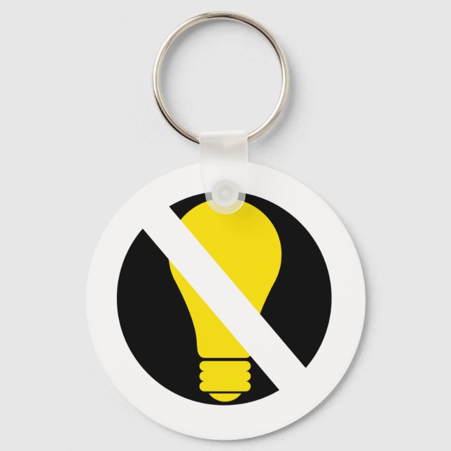 Llavero sin bombillas incandescentes (Anverso)