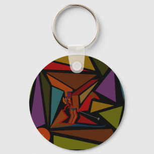 Llavero sin cabeza del esquiador