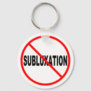 Llavero Sin cadena de claves de subluxación