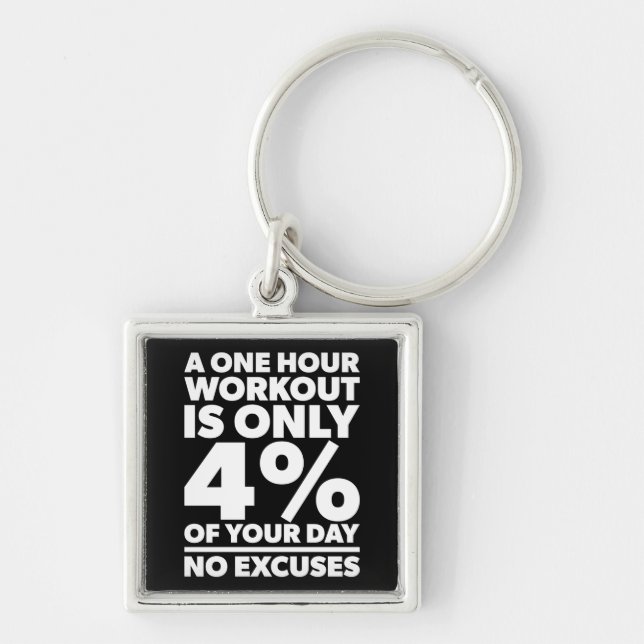 Llavero Sin Excusas - Uno Nuestro Curso Práctico Es El 4%  (Frente)