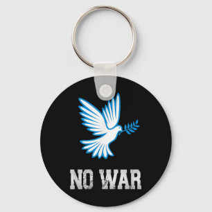 Llavero Sin guerra, palos de paz, contra la guerra, sin gu