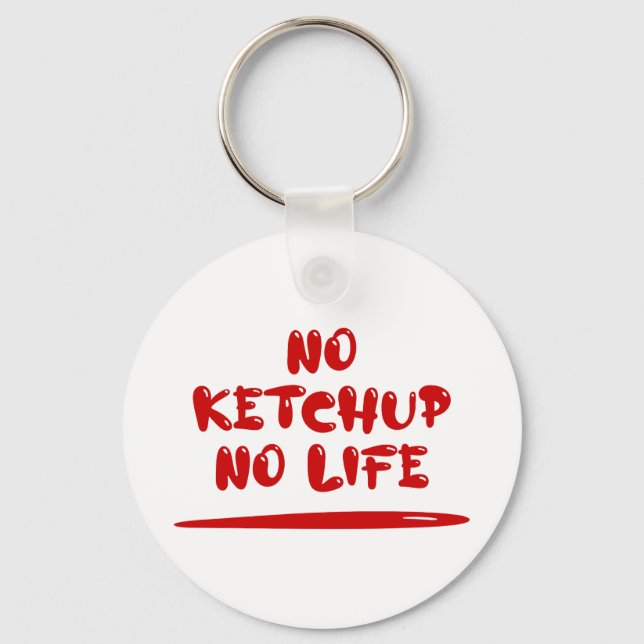 Llavero Sin Ketchup sin vida (Anverso)