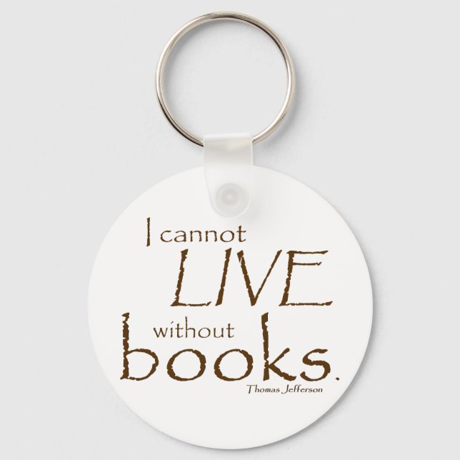 Llavero Sin libros (Anverso)