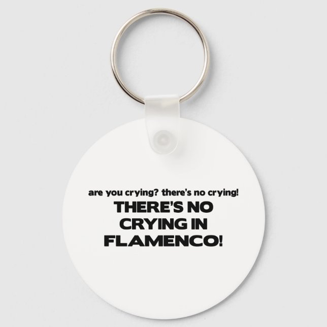 Llavero Sin llanto - Flamenco (Anverso)