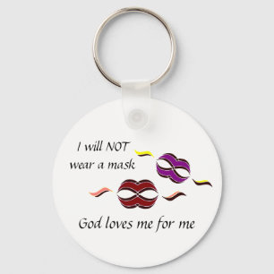 Llavero Sin máscara
