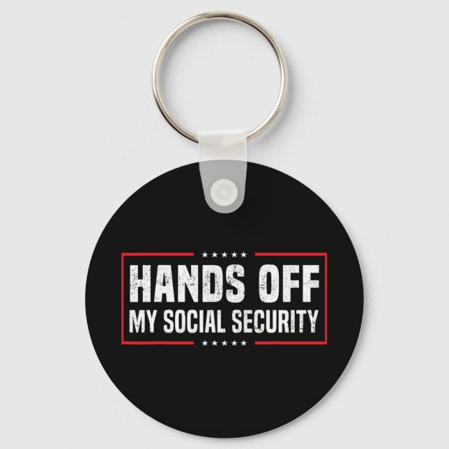 Llavero Sin mi seguridad social (Anverso)