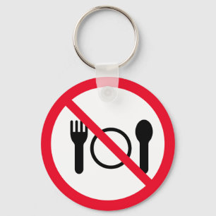 Llavero Sin Rótulo vectorial de alimentación   Cadena de c