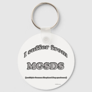 Llavero Síndrome de Pastor Alemán - Keychain