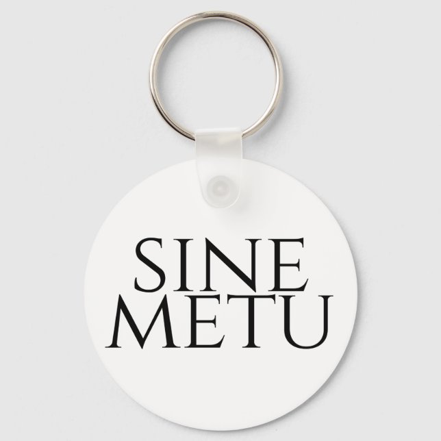 Llavero Sine Metu - Sin Miedo (Anverso)
