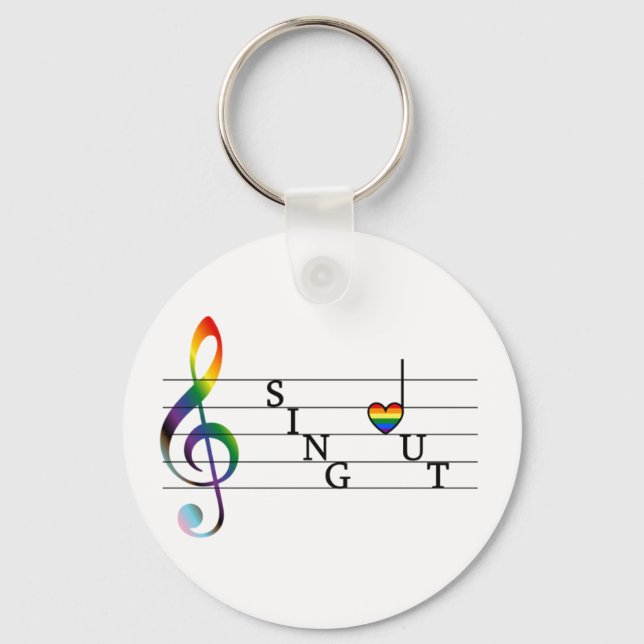 Llavero Sing Out Prige (Anverso)