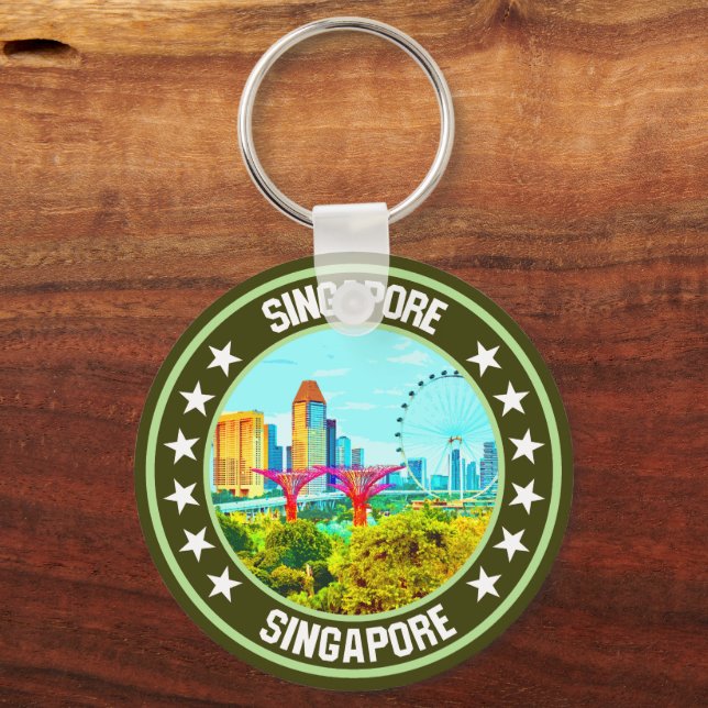 Llavero Singapur (Anverso)