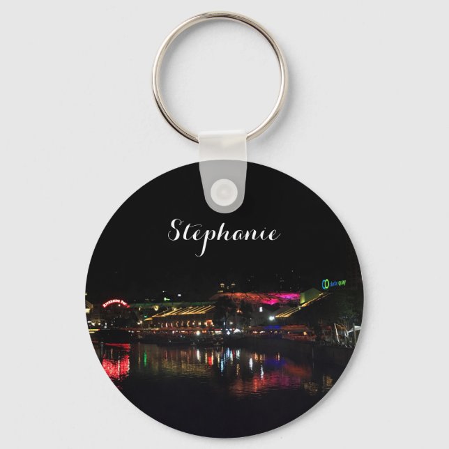 Llavero Singapur Clarke Quay #5 Keychain (Anverso)