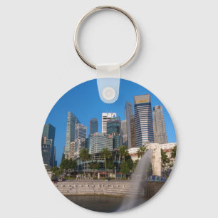 Llavero Singapur - Parque Merlion