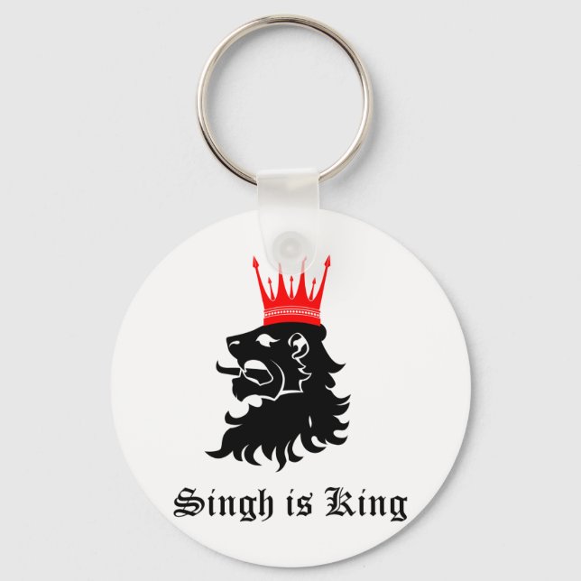 Llavero Singh es el rey (Anverso)