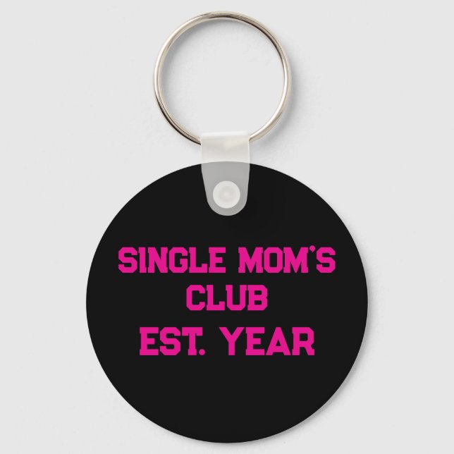 Llavero Single Moms Club  (Anverso)