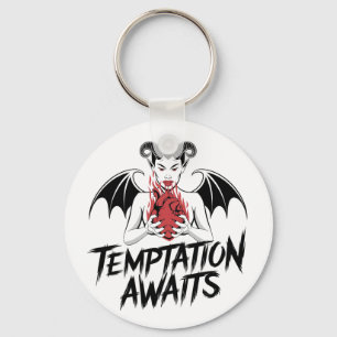 Llavero Siniestro Diseño Gótico Demonio - Se espera tentac