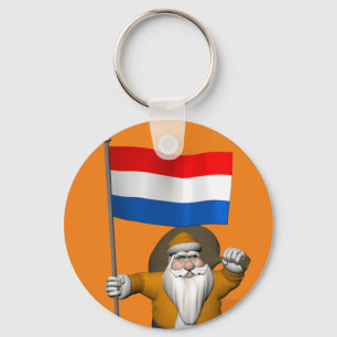 Llavero Sinterklaas With Ensign Of The Netherlands