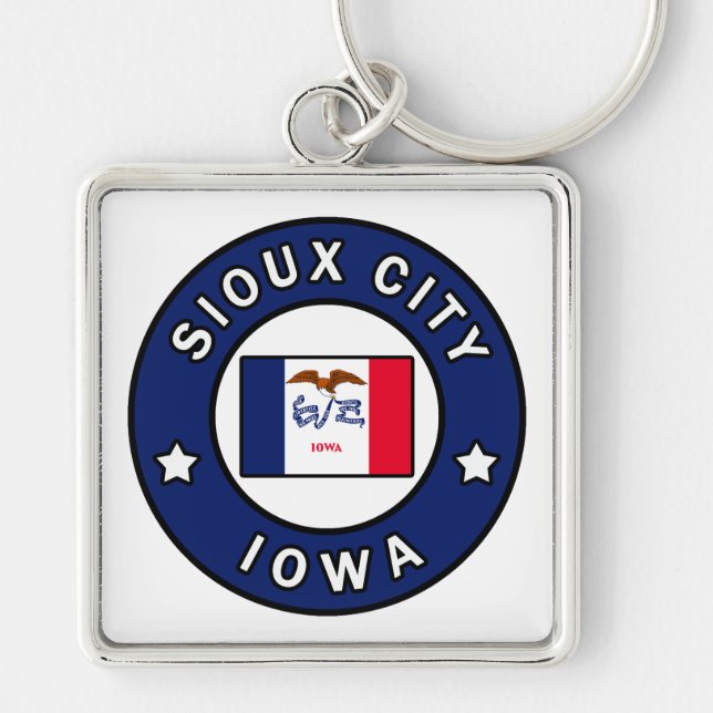 Llavero Sioux City Iowa (Frente)