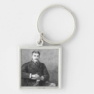 Llavero Sir Arthur Sullivan, grabado por C. Carretero