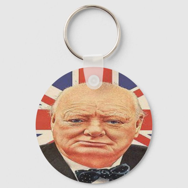Llavero Sir Winston Churchill (Anverso)
