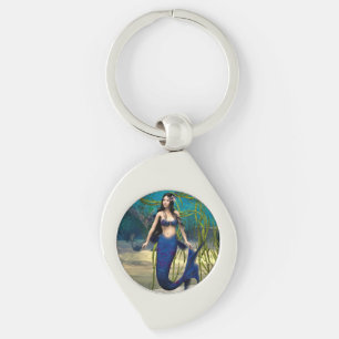 Llavero Sirena Azul
