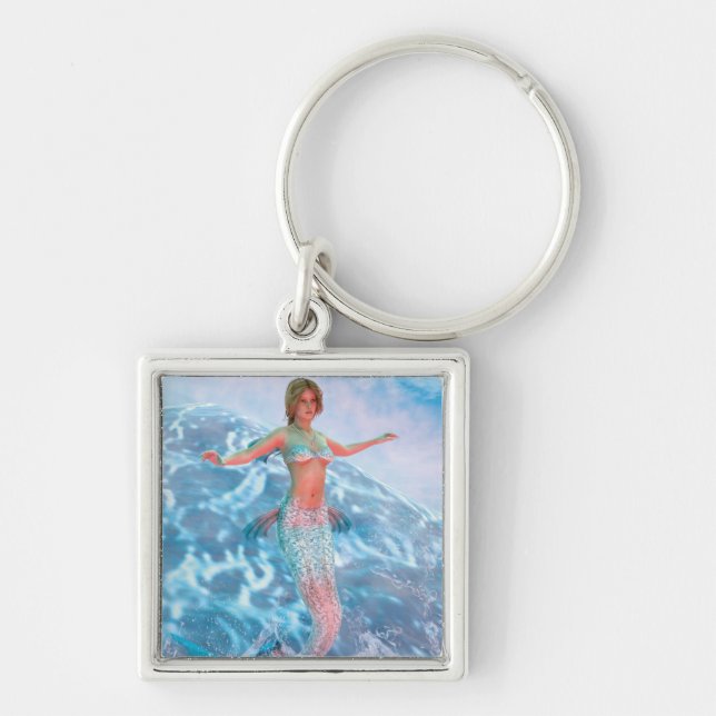 Llavero Sirena de Fantasía (Frente)