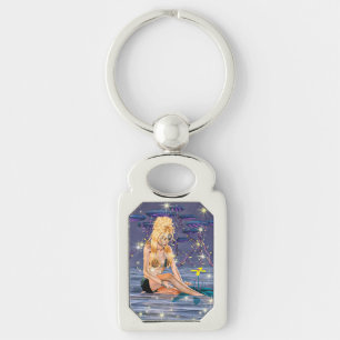 Llavero Sirena dorada