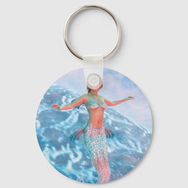Llavero Sirena Fantasía (Anverso)