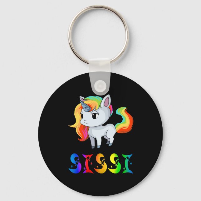 Llavero Sissi Unicorn (Anverso)